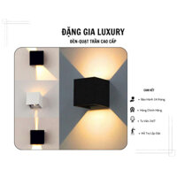 [ CAO CẤP - GIÁ SALE ] Đèn tường led trang trí - Đèn hắt tường 2 đầu siêu sáng mắt led COB bền bỉ BH 12 tháng