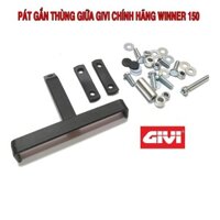 { CAO CẤP } Pát Gắn Thùng Giữa Givi Cho Xe Honda Winner 150 Chất liệu thép cao cấp sơn tĩnh điện.