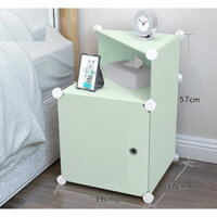 [ Cao Cấp] Tủ Nhựa Đa Năng Lắp Ghép Thông Minh 2 Ô Hàng Cao Cấp