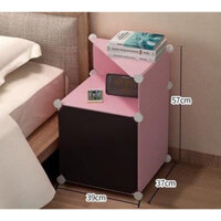 [ Cao Cấp] Tủ Nhựa Đa Năng Lắp Ghép  2 Ô Hàng Cao Cấp