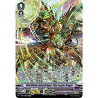 [ Cardfight Vanguard] 01 thẻ trò chơi Interdimensional Dragon, Time Leaper Dragon (SP)