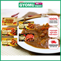 ( Cari) Viên Nấu Cà Ri Nhật S&B Golden Curry 198gr, 180g, 1kg
