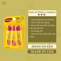 | CARMEX - USA | Set 3 tuýp dưỡng Carmex USA chống nắng, tẩy da chết - Hàng có sẵn - Có nhận sỉ