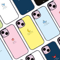 🇰🇷【 Case điện thoại của Hàn Quốc 】Bumper, bảo vệ, cứng rắn, thiết kế dễ thương, Z Flip, Samsung Galaxy, Tương thích với iPhone pro max mini