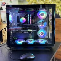 - Case pc to, đẹp, cứng cáp, led lung linh đồng bộ.