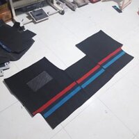 ( Cắt sẵn) Lót sàn cabin lái xe khách Hyundai Solati 16 chỗ cao su cước chống thấm ( giá 1 bộ)