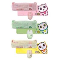 ** CB không dây Mofii Kitty Plus + lót chuột