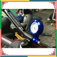 ( CC2016 ) ✔️ Đồng Hồ Mini Gắn Chân Kính Chiếu Hậu Xe Máy Cao Cấp