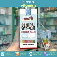 🍀 Central Vita-Plus Nu-Health - Viên Uống Bổ Sung Vitamins, Khoáng Chất, Bồi Bổ, Tăng Cường Sức Đề Kháng (Hộp 100 viên)
