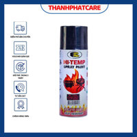 - Chai Xịt Chống Cháy, Chịu Nhiệt độ Cao Bosny Hi-Temp Spray Paint Màu đen Mờ 1200/sơn Pô Xe Máy, Xe ô Tô, Bếp Ga...-BM