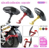 🔰 Chắn Bùn Xe Máy/Điện Cao Cấp - Vật Liệu Carbon Sợi & CNC | Độ Dày 3.5mm, Chống Mài Mòn & Va Đập