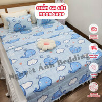 😘 Chăn hè trần bông 3 lớp cotton poly Loại 1 siêu gọn nhẹ thấm hút mồ hôi tốt - kt 1m7x2m😘 - Cá Heo Mây, Thỏ cute,..