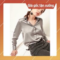 [ CHẤT CỰC ĐẸP] ÁO SƠ MI PHI BÓNG TAY DÀI NHIỀU MÀU CHẤT ĐẸP