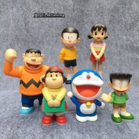 ( Chất đẹp ) Mô hình doremon, nobita, xuka, chaien, xeko