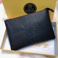 [ Chất đẹp] Ví cầm tay bản to cho nam - clutch cầm tay nam nữ