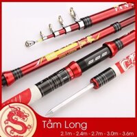 [ CHẤT LƯỢNG ] Cần câu máy câu lục và câu lăng xê Tầm Long