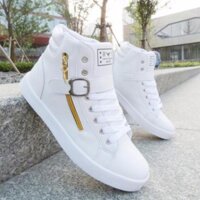 ( Chất lượng ) Giày sneaker cao cổ nam khóa cạnh * new ' ◦ <