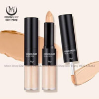 ✨✨ CHE KHUYẾT ĐIỂM HAI ĐẦU ✨✨ THEFACESHOP CONCEALER DUAL VEIL