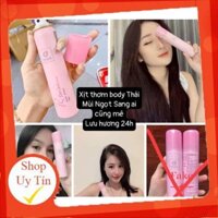 [] [CHỈ BÁN HÀNG SINGAPORE] XỊT THƠM BODY HOA HỒNG MÙI KẸO NGỌT [CHUẨN SINGAPORE][FREESHIP][MÙI NGỌT NHƯ 1 VIÊN KẸO]..