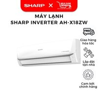 --Chỉ giao tại HN-- MIỄN PHÍ CÔNG LẮP ĐẶT --Máy lạnh Sharp Inverter 2 HP AH-X18ZW