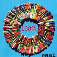 🔥 Chỉ thêu màu 🔥 đồ diy tự làm Quần áo thêu tay đồ thủ công dây thêu có hàng sẵn chỉ may công nghiệp chỉ thêu cotton polyester ❦Miễn phí vận chuyển chéo chỉ thêu ren dây gai thêu ren đế ba chiều chỉ thêu thủ công sợi cotton nguyên chất 100 màu♩