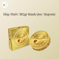 [ Chính Hãng ] [ Mẫu Tết 2025 ] Hộp Thiếc 382gr Bánh Quy Bơ Cao Cấp Majestic Kèm Túi Xách Sang Trọng