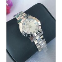[ Chính Hãng 100%] Đồng Hồ Nữ Marc Jacob MBM3216 (3217) Máy Quartz (Pin) Kính Khoáng Mặt Tròn Siz 28mm Full Box