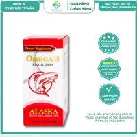 ✅ [Chính hãng] Alaska Deep Sea Fish Oil Omega 3 OMEGA 3 POLVITA MỸ DẦU CÁ ALASKA