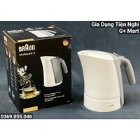 [ Chính hãng ] Ấm Siêu Tốc Cao Cấp BRAUN WK300 Nhập Khẩu Romania 1,7L 2200W Bảo Hành 18 Tháng - Giadungtiennghigmart