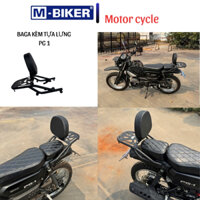 [ Chính hãng ] Baga pg1, baga tựa lưng pg1 sơn tĩnh điện màu đen.