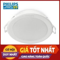 [ CHINH HANG - BAO HANH 24 THANG]  Đèn Downlight âm trần Philips LED Meson 59202 7W 6500K- Ánh sáng trắng