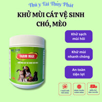 [ CHÍNH HÃNG ] Bột men khử khuẩn FARM MAX 300g kháng khuẩn, khử mùi hiệu quả cát vệ sinh cho chó mèo