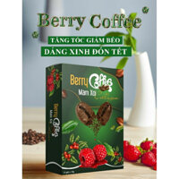 [ CHÍNH HÃNG ] Cà phê giảm cân mâm xôi Berry Coffee, hộp 12 gói cam kết chính hãng 100%