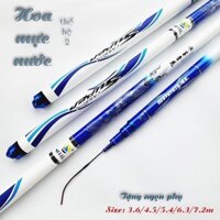 ( Chính hãng ) Cần câu Hoa Mực Nước 6H Thế hệ 2 chuyên săn hàng, đi kèm ngọn zin Đi Câu Bắt Cá Fishing Câu Cá Fish Nam