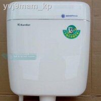 ♨ ☌☢Chính hãng Cartier bồn cầu thép nhựa xả tiết kiệm điện xí xổm bồn cầu bấm đôi bồn cầu nhà tắm KDR-002B bấm đôi