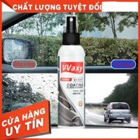 [ Chính Hãng ] Chai xịt phủ nano kính ô tô - Chống nước cho Gương, Kính  ô tô , xe máy V-vaxy, tặng kèm khăn lau