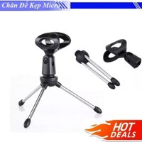 [ Chính hãng ] Chân Đế Kẹp Micro Thu Âm Live Stream Để Bàn Cao Cấp