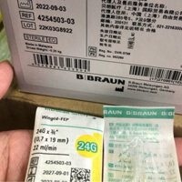 ✅ [CHÍNH HÃNG] COMBO 10 CÁI KIM LUỒN TĨNH MẠCH CHO TRẺ EM B.BRAUN BRAUN 24G KIM CATHETER TIÊM TRUYỀN TĨNH MẠCH 24G BRAUN