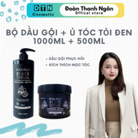 [ CHÍNH HÃNG ] Combo Dầu gội + Ủ tóc Tỏi Đen Black Garlic Beausella 1000ml + 500ml