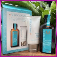 🌼 Chính hãng 🌺 Combo Tinh dầu Moroccanoil dưỡng tóc 125ml và Kem dưỡng da tay 75ml