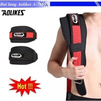 [ Chính hãng ] Đai lưng gánh tạ tập gym chuyên nghiệp Aolikes A-7983 dùng cho Gym, võ thuật, đạp xe, tập luyện tại nhà