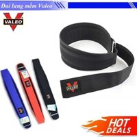 [ Chính hãng ] Đai lưng mềm tập gym Valeo  hỗ trợ gánh tạ , squat , Deadlift,.... - mềm mại và chắc chắn