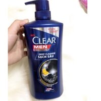 ( chính hãng ) Dầu gội Clear Men Cool Sport Bạc Hà 650ml