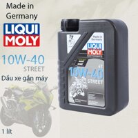 { CHÍNH HÃNG }Dầu nhớt Xe Máy LIQUI MOLY 10W40  côn tay nhâp khẩu tổng hợp100%  4T  10W-40 Street JASO MA ITER Racing