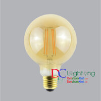 [ CHÍNH HÃNG ] ĐÈN LED BULD  MPE - BÓNG SỢI TÓC MPE -   FILAMENT FLM-6-G95 - 6W - 2 NĂM ĐỔI MỚI