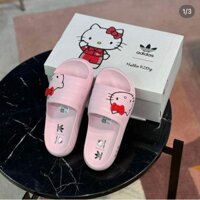 [ CHÍNH HÃNG ] DÉP ADIDAS AYOON HELLO KITTY HỒNG