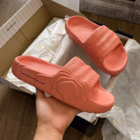 [ Chính Hãng ] Dép Quai Ngang Adidas Adilette 22 Slides 'Preloved Red ' HQ4671 Màu Đỏ Cam Chống Nước| PiuPiu Authentic