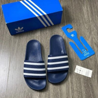 [ Chính Hãng ] Dép quai ngang adidas Originals Adilette Slide 'Navy' 288022 màu Xanh Đen | PiuPiu Authentic