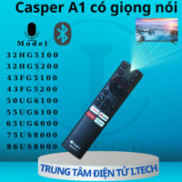 ( Chính Hãng) Điều khiển tivi Casper A1 Có giọng nói 4p