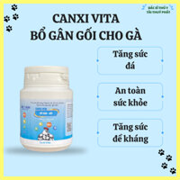 [ CHÍNH HÃNG ] Dinh dưỡng nuôi gà đá, bồi bổ gân gối Canxi Vita, hủ 60 viên SP1057137031